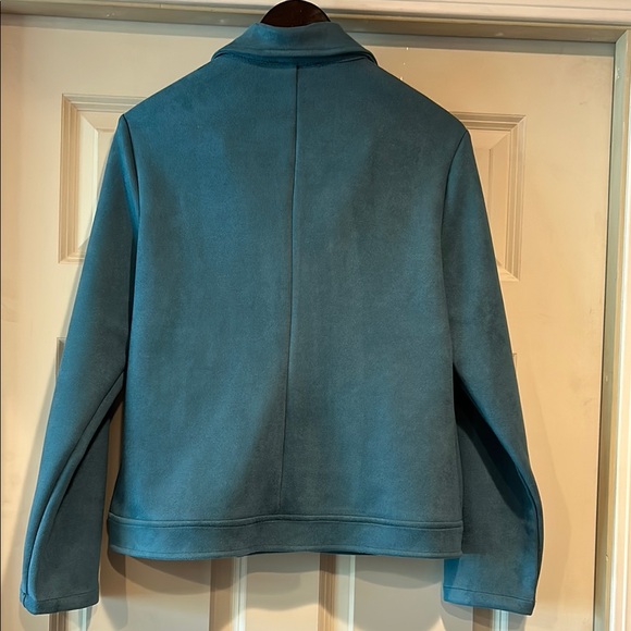 Peacock Blue Women's Jacket - Picture 7 of 8